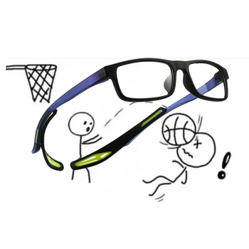 tr90 оптични очила, рамки за очила мъжки Спортни баскетболни и Футболни прозрачни предписани очила за късогледство рамки за очила