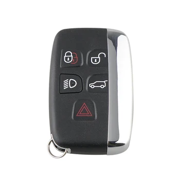 Калъф за дистанционно ключ за LAND ROVER LR4 Range Rover Evoque Sport Калъф за ключове с 4 + 1 5 Бутона