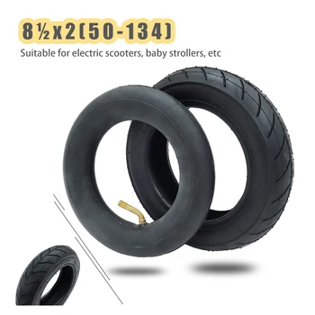 8 1 / 2X2 (50-134) Вътрешна тръба гуми Подходяща за бебешки колички, колички, електрически скутери, Складного под наем, на 8,5 инча, 8,5 * 2 колела, гуми 8,5x2