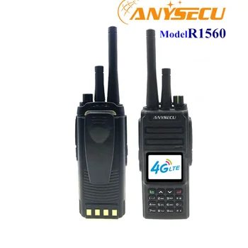 Anysecu R-1560 4G Network радио Linux Система Работи с платформа Real-пр UHF Предавател 400-520 Mhz 2800 ма Преносимо радио