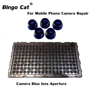 На задната Камера със Синя Бленда на обектива За iPhone 7 8 8P X XS XSMAX 11 11 12 13 14 PRO MAX Ремонт Синьо Мънисто Широкоъгълни Проблемни Детайли