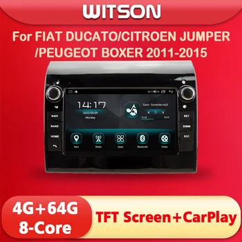 WITSON Android 11 Автомагнитола за FIAT DUCATO CITROEN JUMPER PEUGEOT BOXER 2011 2012 2013 2014 2015 Carplay GPS Navi Мултимедия