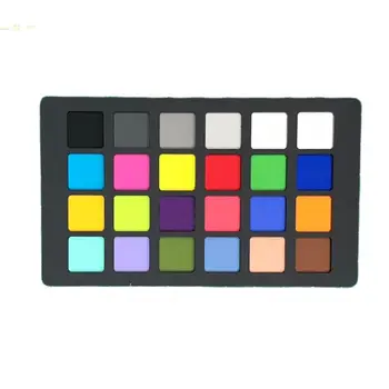 Charttu ColorChecker 24 Classic Mini 64*108 мм Тестова Таблица Проверка Палитра Дъска Отличен Цифров Цветокоррекция По Индивидуална Заявка