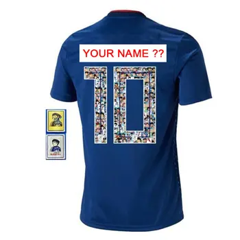 Направи си Сам Потребителско Име и Номер на Maillots De Foot Капитан Цубаса Япония Футболни Тениски Camisetas Futbol Оливър Атом Мъжки тениски