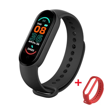 Смарт Гривна Bluetooth Фитнес Гривна Смарт Часовници Монитор Smartband M6 Уреди за Измерване на Кръвното Налягане Smartwatch за Xiaomi IOS и Android