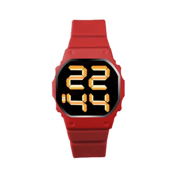 Нови Led Електронен Часовник A1 Квадратна Бутон Apple Водоустойчиви Цифрови Модерни Спортни Студентски Електронни Часовници Relojes Ал Hombre