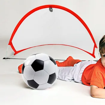 Детска Спортна Мини-Футболно Мрежа за Футболна Врата За Момчета, Палатка за Игра на Закрито и Открито, Сгъваема Питейна Тренировочная Мрежа за Децата