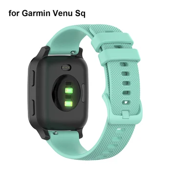 Официален каишка за часовник Garmin Venu Пл Music Bands 20 мм Силикон Каишка за Garmin Vivoactive 3/Galaxy Watch 4 42 мм и Каишка за часовник