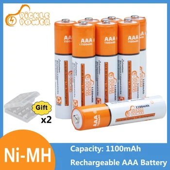 Акумулаторна Батерия AAA за дистанционно управление на Електрическите Играчки Камера 1,2 1100 mah Ni-Mh