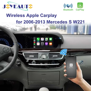 Joyeauto Безжична Apple CarPlay за Mercedes S Class W221 2006-2013 Android Огледалото на Колата да Играе Дооснащение Поддръжка на Динамични Насоки