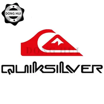 Quiksilver Логото на Колата Стикер PVC, Водоустойчив Прозорец Мотоциклет Багажник за Каска Лаптоп Скейтборд Чаша Стикер